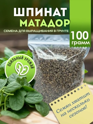 Шпинат Матадор семена, 100 гр.